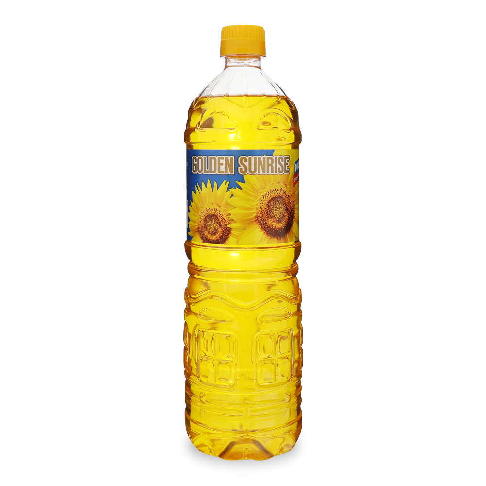 Масло подсолнечное Golden Sunrise – нерафинированное – 33,81 жидких унции (1,0 л)